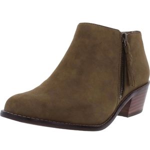 Vionic Women's Serena Ankle Boot Size 8 Olive Green Used Good condition